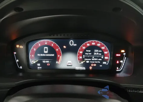 2025 Honda Civic Type R z USA, uszkodzony, nr VIN JHMFL5G48SX006144